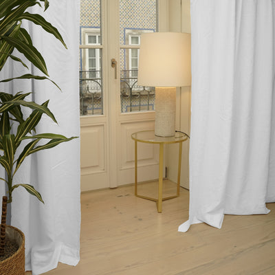 Custom made French Linen Blackout Curtain