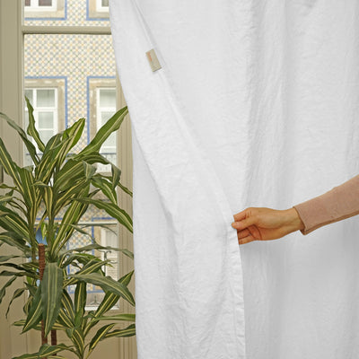 custom made Linen curtain unlined