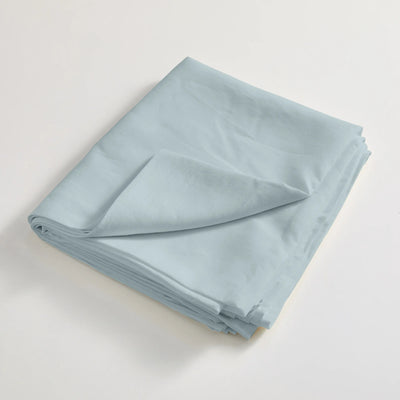 Linen Top Sheet Light blue