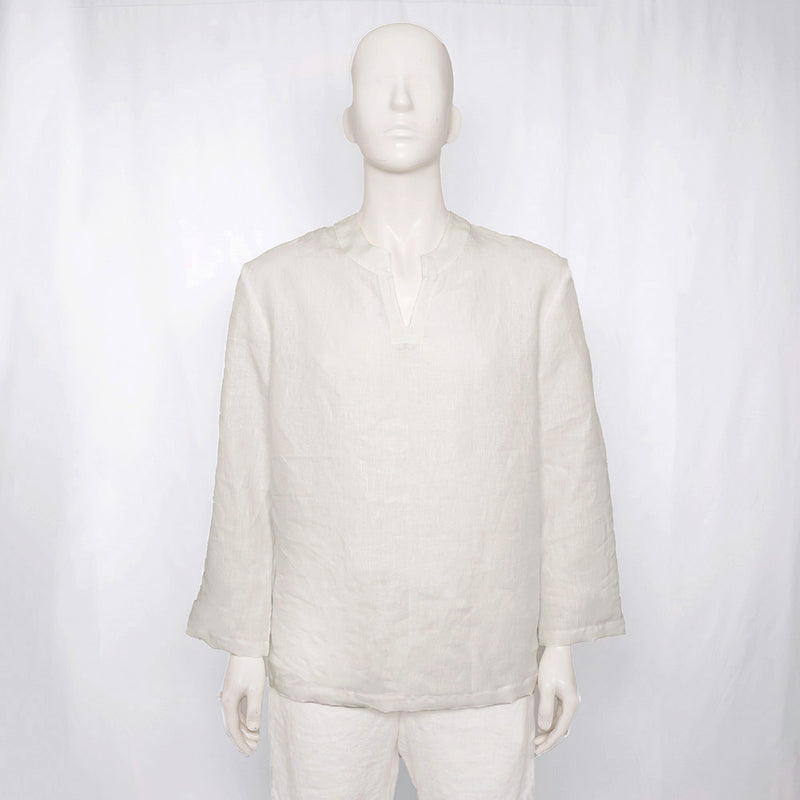 Men’s Washed Linen Tunic 
