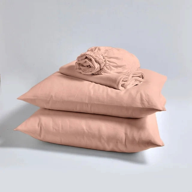 Bed Linen Sheets Set Nude