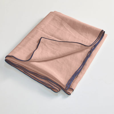 Bourdon Edge Flat Sheets Folded Nude