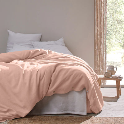 Linen Duvet Cover Nude