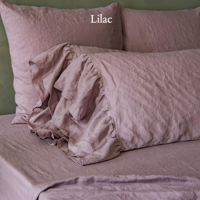Side-Ruffle-Pillowcases-Set 