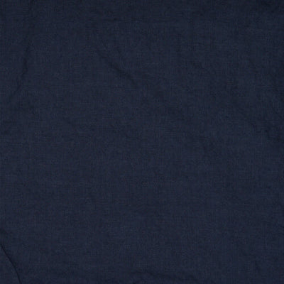 Rustic Linen TableCloth Circular #colour_night-blue