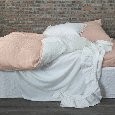 Pure Linen Duvet Cover in Two Tones 