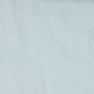 round washed linen tablecloth #colour_icy-blue