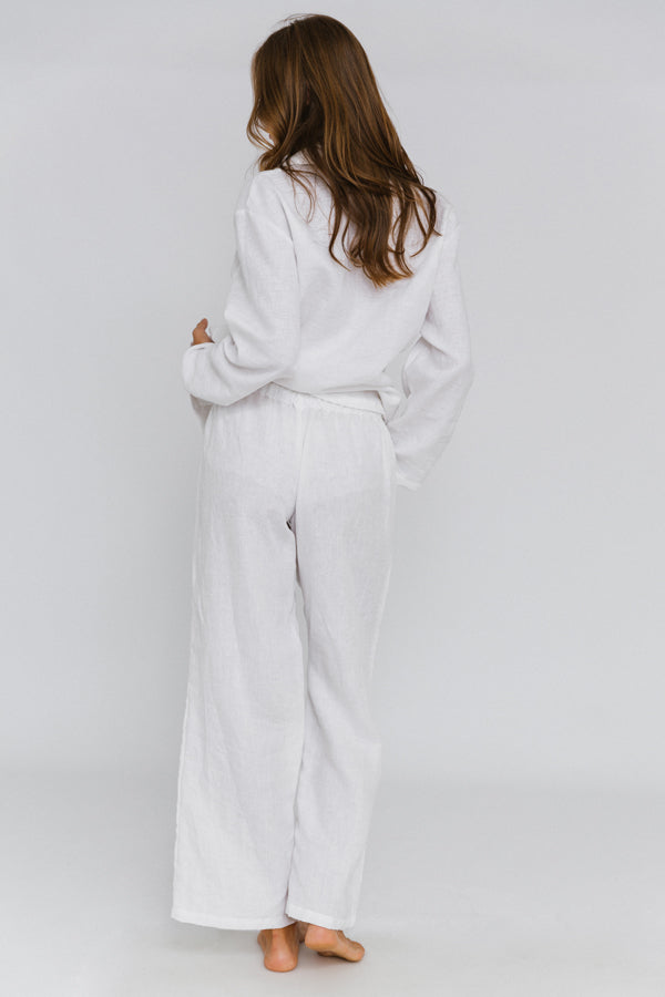 « Malú » Linen Pyjamas Set