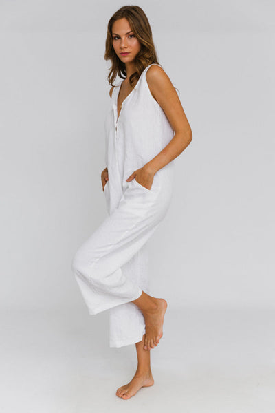"Ema" linen jumpsuit #colour_optic-white
