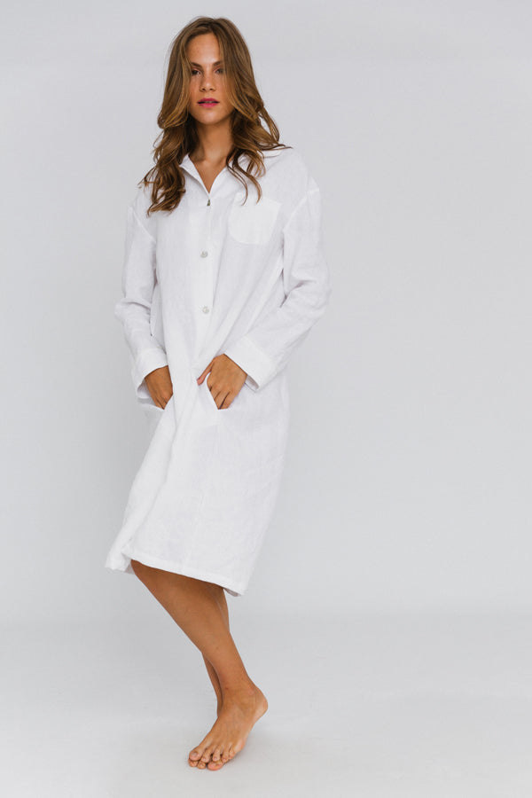 Washed Linen Nightgown “Mel”
