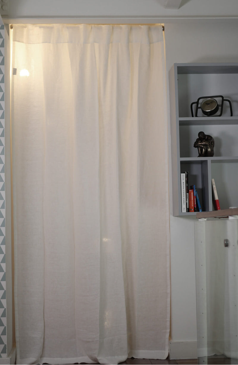 Pure Washed Linen Curtain Drapery