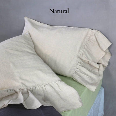 Side-Ruffle-Pillowcases-Set-#colour_natural