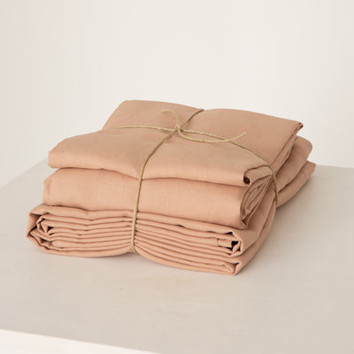 Bed Linen Sheets Set #colour_nude
